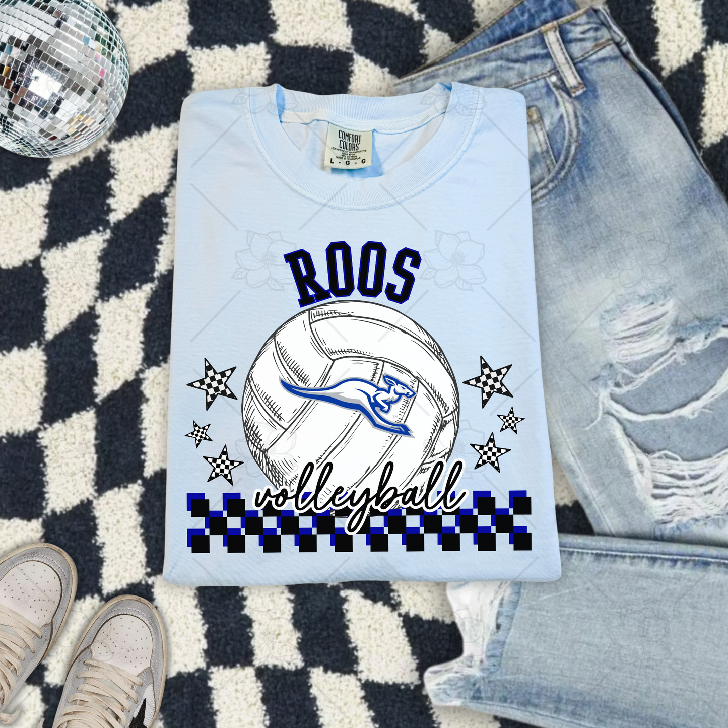 Custom Checkered Volleyball- Multiple Styles