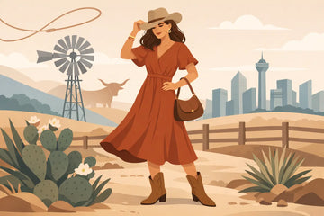 How to Wear Midi Dresses With Texas Confidence