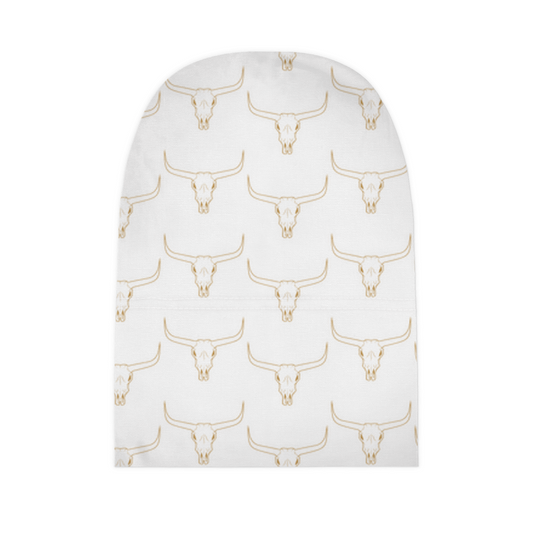 Golden Longhorn Baby Beanies