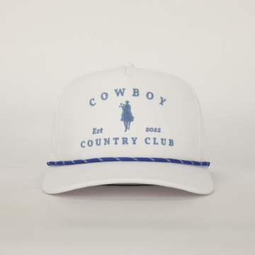 Horse Roped Hat White