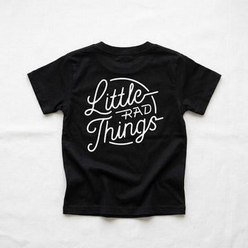 RAD CIRCLE LOGO TEE - BLACK