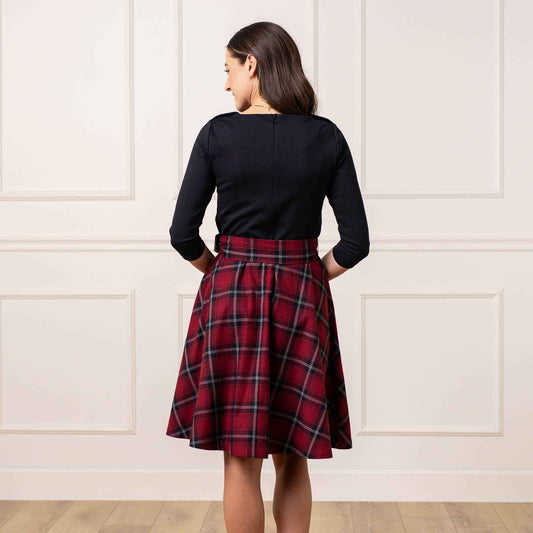 French Skater Dress
