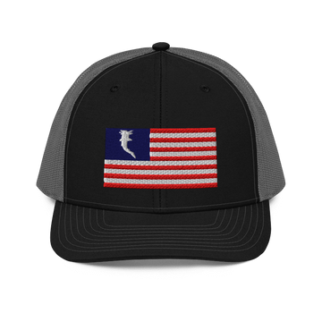 Flag Embroidered RWB (Snapback)