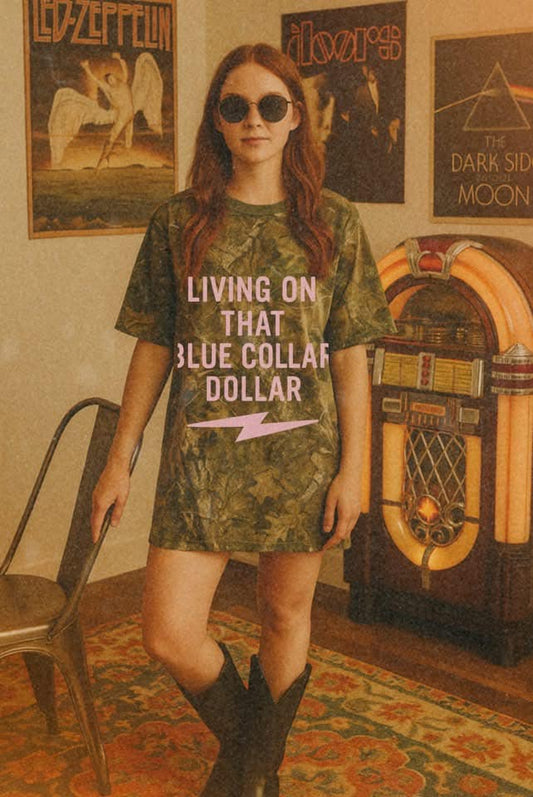Blue Collar Dollar - Camo Tee