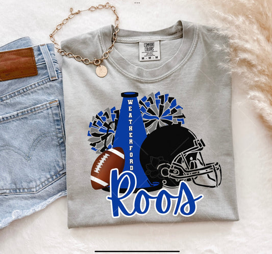 Custom Helmet & Mega Phone Tee- Multiple Styles