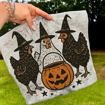 Chicken witches tee or sweatshirt