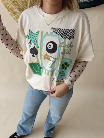Lucky Girl Tee