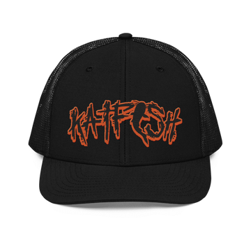 Graffiti Embroidered Neon Orange (Snapback)