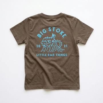 THE CLOUDBREAK TEE - BROWN