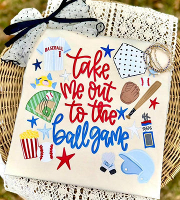 Take Me Out To The Ballgame Collage -  Multiple Styles