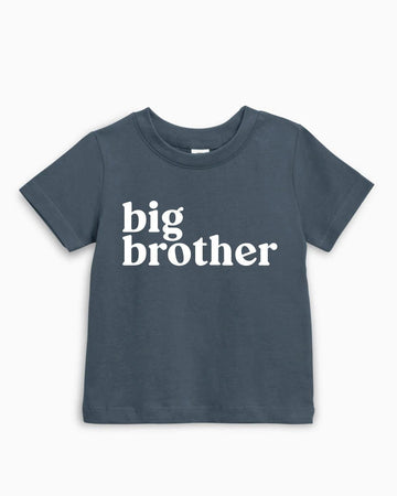 Big Brother Organic Cotton Kids T-Shirt – Baby & Youth Matching Family Announcement Tee