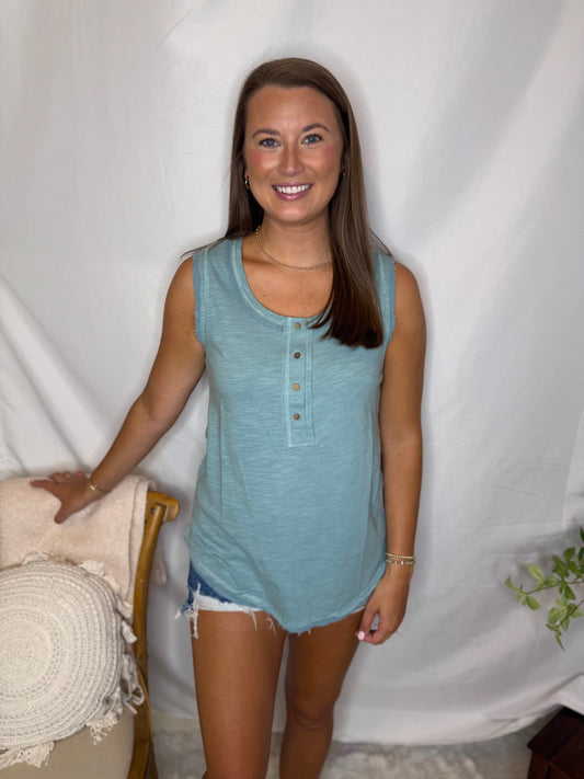 The Solid Knit Sleeveless Comfy Top