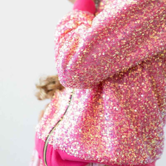Hot Pink Sequin Jacket