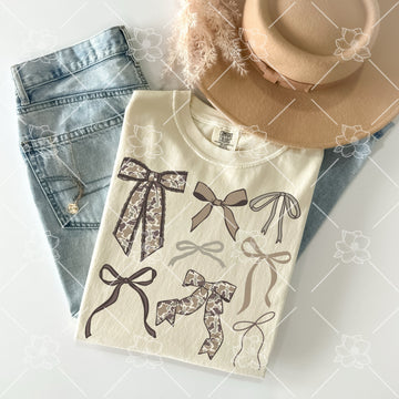 Camo Bow Collage - Multiple Styles