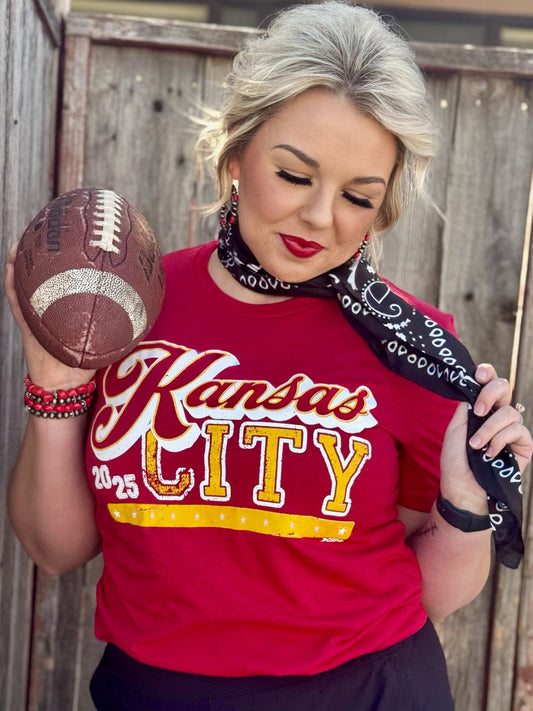 Kansas City 2025 Tee & Sweatshirt by Randi Mahomes