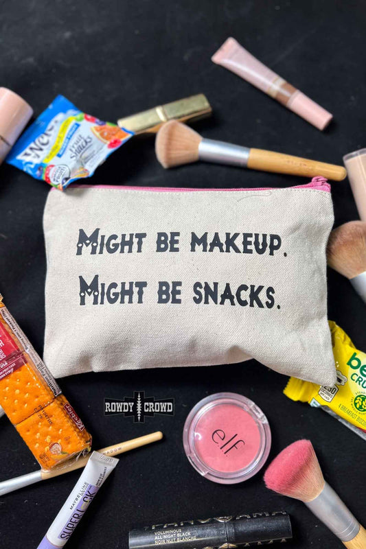 Might Be Snacks Cosmetic Bag