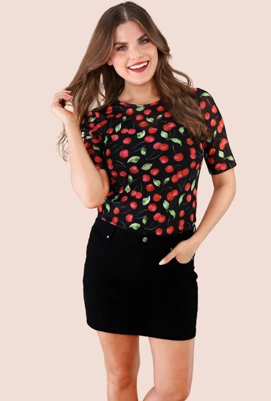 Jess Lea Mesh Top