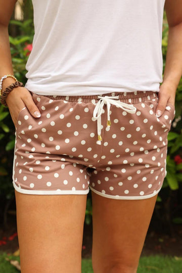 After Dark Polka Dot Everyday Shorts