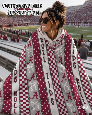 Magnolia On The Go Custom Blankets