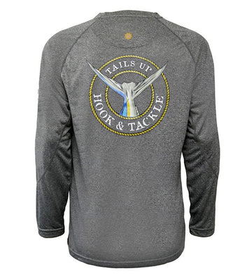 Men's Tails Up L/S UV Fishing Shirt