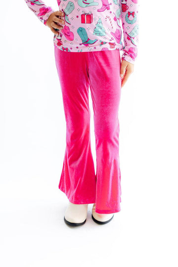 Magenta Velvet Bells