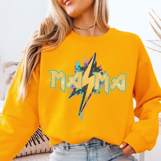 Retro Mama Graphic Sweatshirt