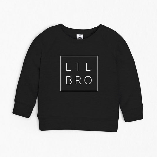 Organic Cotton Lil Bro Toddler French Terry Sweatshirt