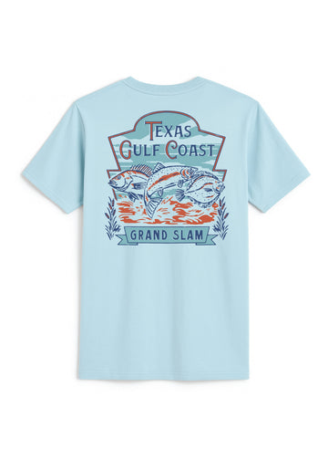 Grand Slam Pocket T-Shirt - Chambray
