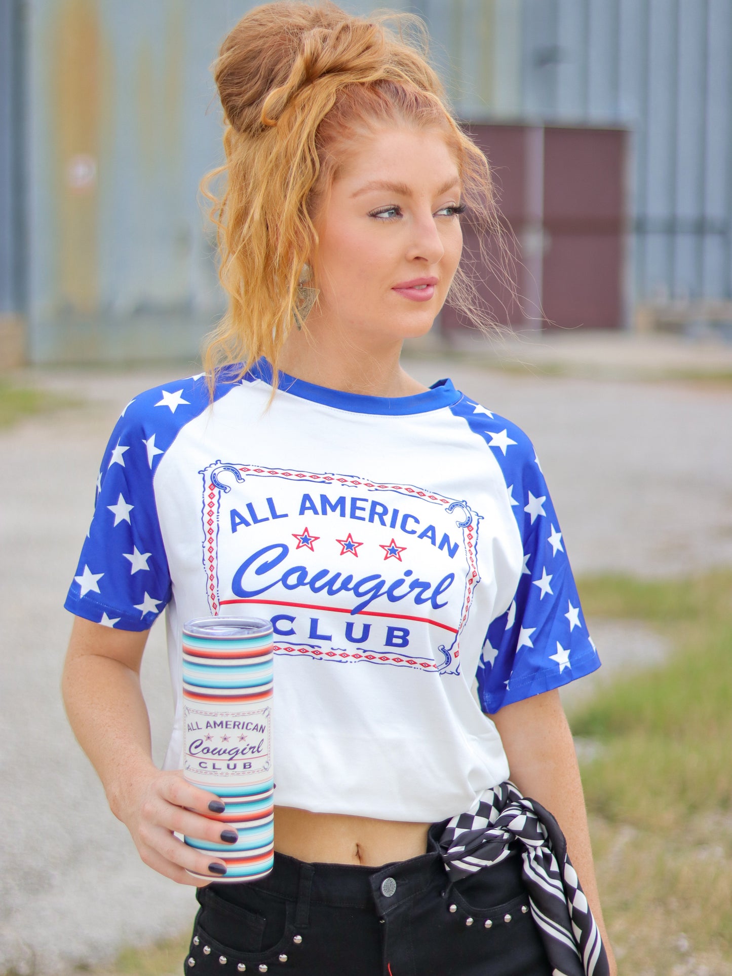 All American Cowgirl Tee