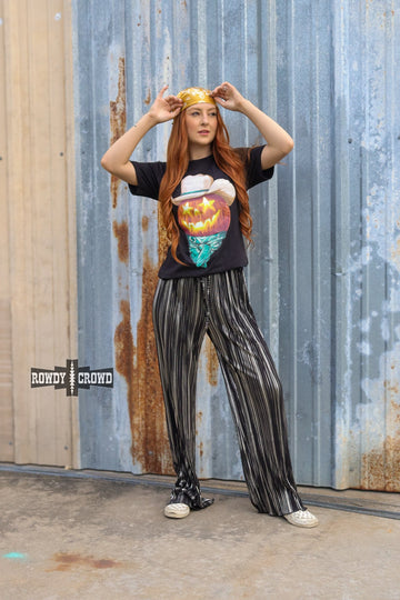 Ruffled Cup Pants