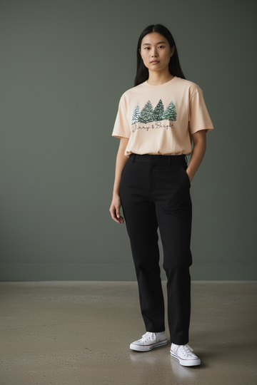Merry and Bright Christmas Tree Tee