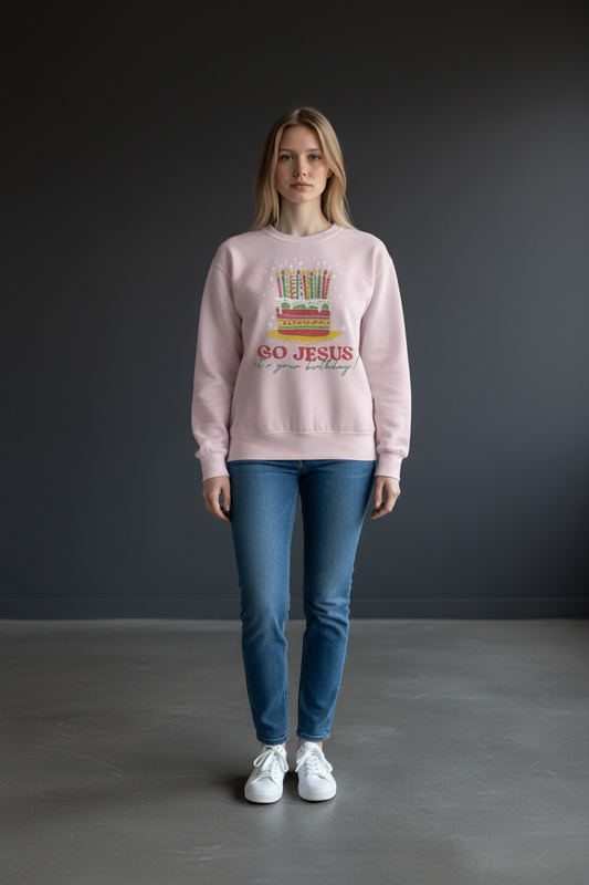 Go Jesus! It's Your Birthday Sweater