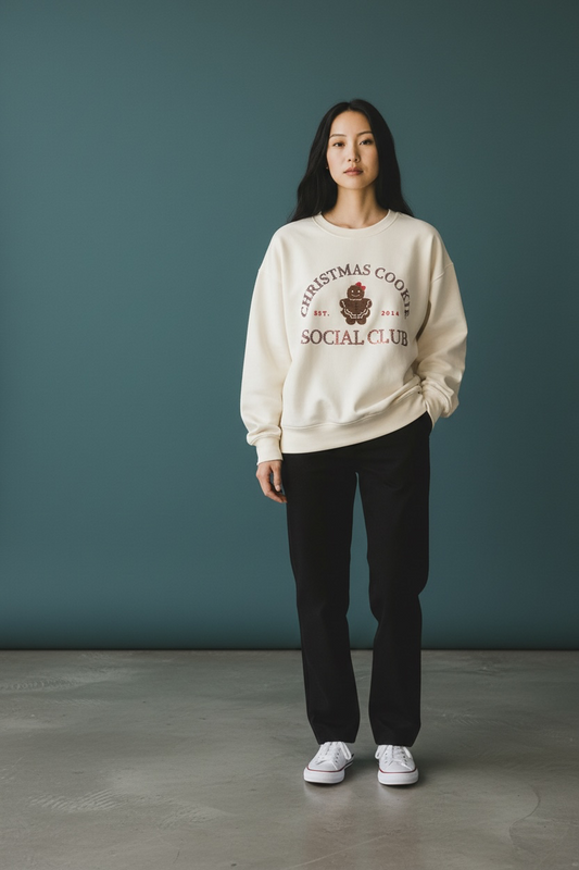 Christmas Cookie Social Club Sweater