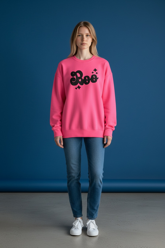 Pink Boo Sweatshirt