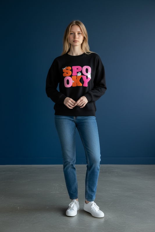Spooky Black Sweatshirt