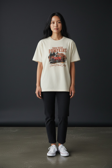 Farm Fresh Pumpkins Festive Fall T-Shirt