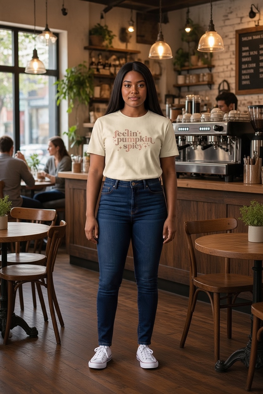 Feeling Pumpkin Spicy Graphic T-Shirt