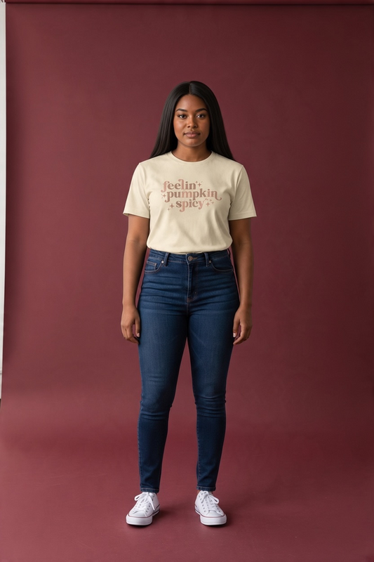 Feeling Pumpkin Spicy Graphic T-Shirt