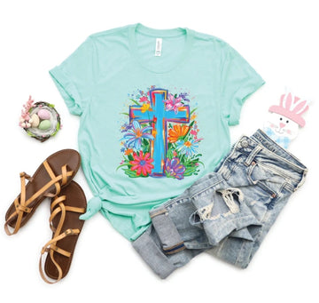 Bright Spring Cross