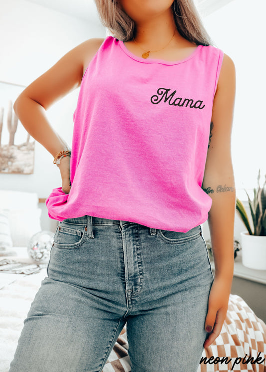 Mama Pocket Tank *5 Colors (S-3X)