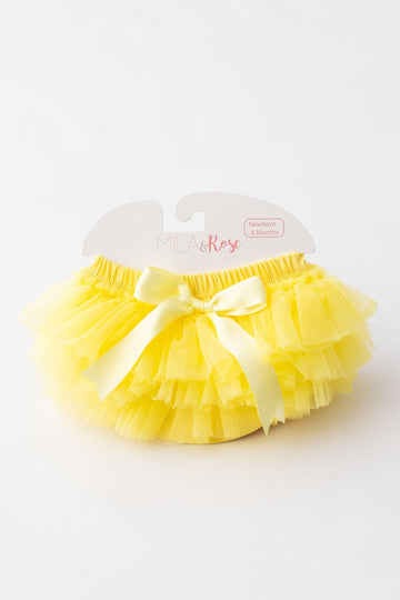 Yellow Ruffle Tutu Bloomer