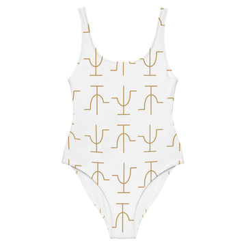 ALL Branded One-Piece Swimsuit