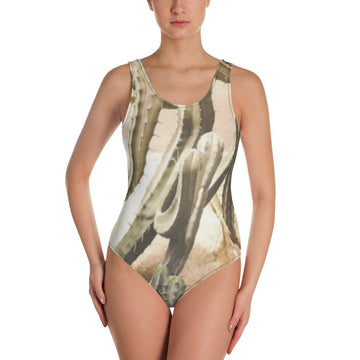 Cactus Cool One-Piece Swimsuit