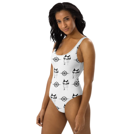 Sadie's Saddle One-Piece Swimsuit