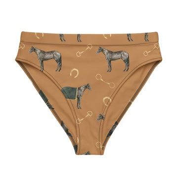 The Westerner high-waisted bikini bottom