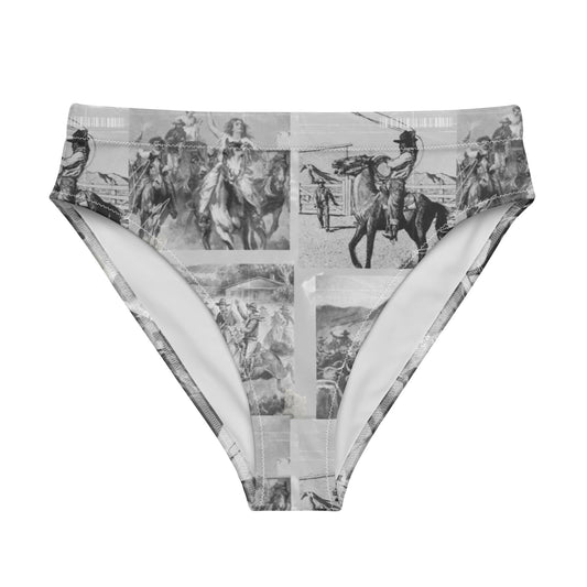 Rodeo Noir high-waisted bikini bottom
