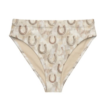 Heirloom Luck high-waisted bikini bottom