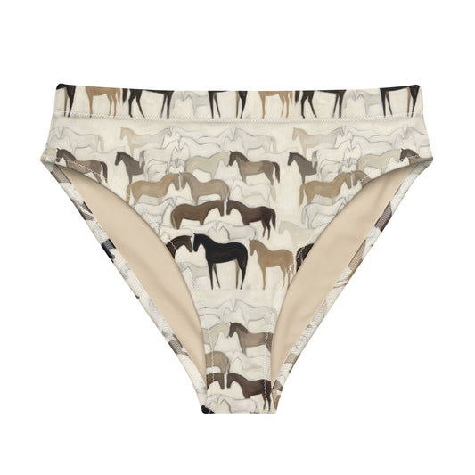Equestria high-waisted bikini bottom