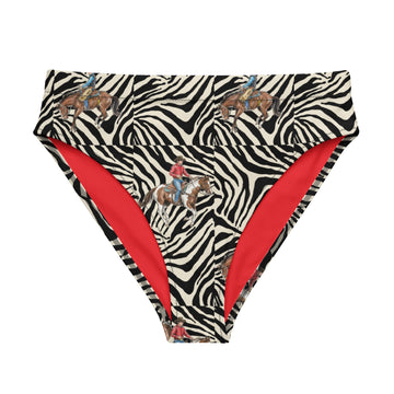 Wildcard Range high-waisted bikini bottom