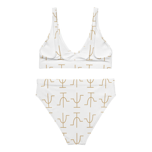 All Branded  high-waisted bikini